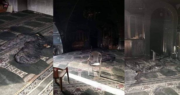 Israeli settlers set fire to mosque in Occupied Jerusalem
