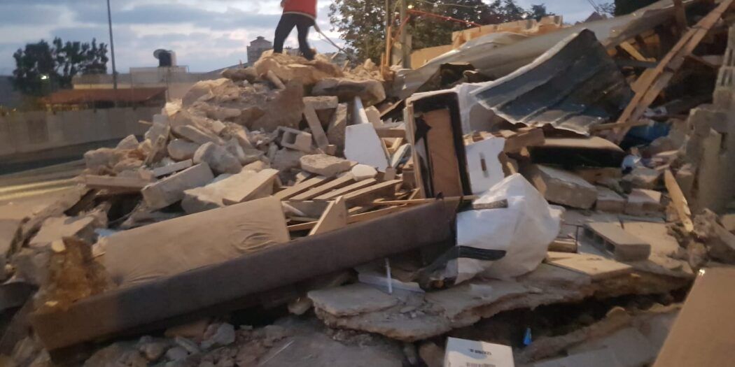Israel demolishes house, stores in Jerusalem