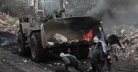 IOF subdues weekly march of Kafr Qaddum