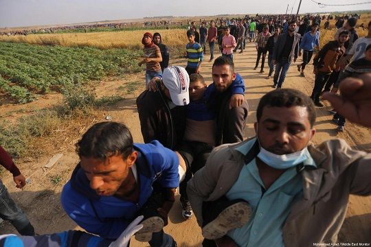 Israel wounded 30 Palestinian athletes in Gaza