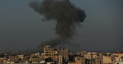 Israeli army bombs two sites in Gaza