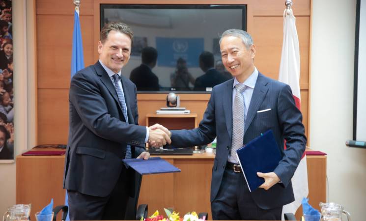 Japan Contributes US$ 10.2 Million to UNRWA in Support of Palestine Refugees