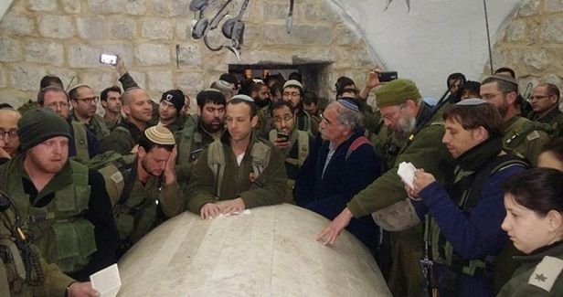 Confrontations erupt as hundreds of soldiers storm the Tomb of Joseph