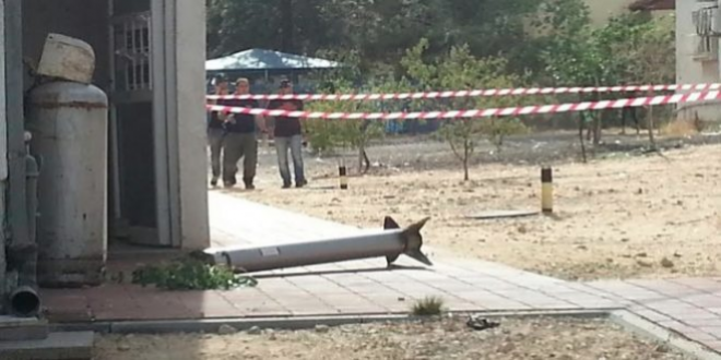 Unexploded Grad rocket found in Gaza Settlement