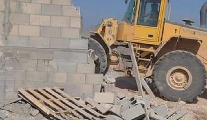 Israeli army razes unfinished house in Salfit