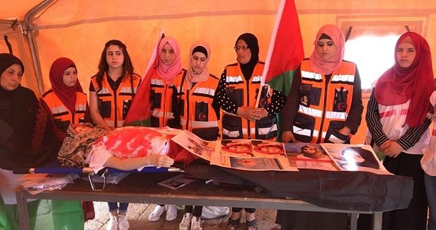 Dozens protest murder of Razan Najjar in Bethlehem