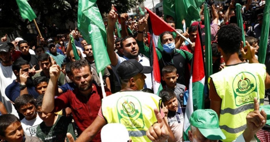 Massive demonstration in Gaza against annexation