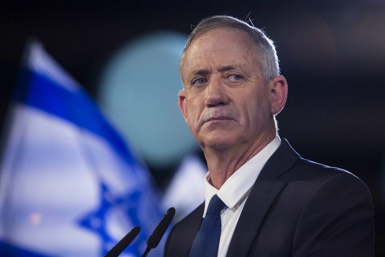 Israel oppositions Gantz vows to pound Gaza as prime minister