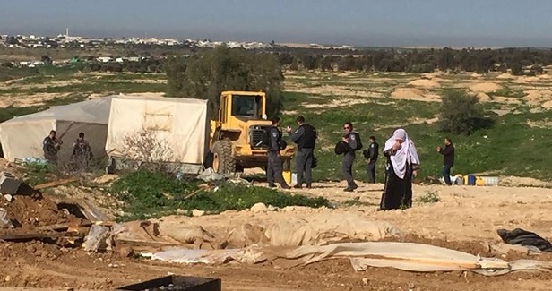 Israel razes Araqib village in Negev for 214th time