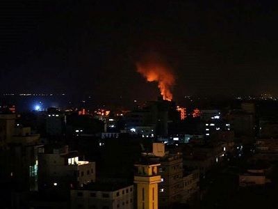 Israeli Army Shells Gaza after Rocket Lands in Open Area in Southern Israel