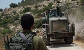 Israeli army razes Palestinian-owned stores in western Nablus