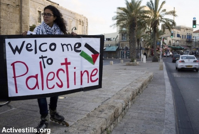 Palestinians in Jaffa Protest against Israel’s Plans to Evict 1,400 Citizens