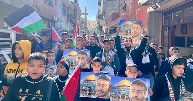 Palestinians rally for Abu Hamid's release