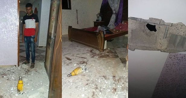 Israeli projectile causes damage to house in Gaza