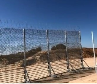 Gaza rocket lands on electric border fence with Israel