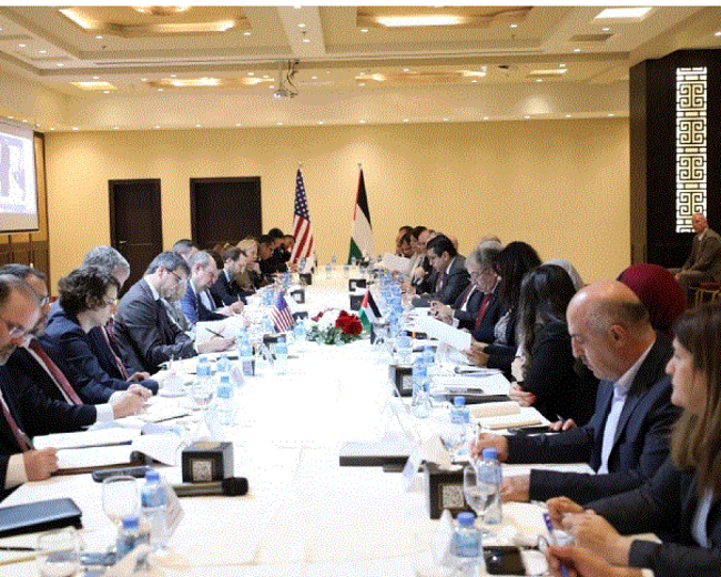 US & Palestinian officials agree to establish a joint committee to boost Palestinian economy