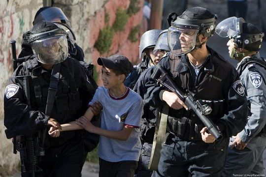Israel arrested 651 Palestinian children since start of 2018