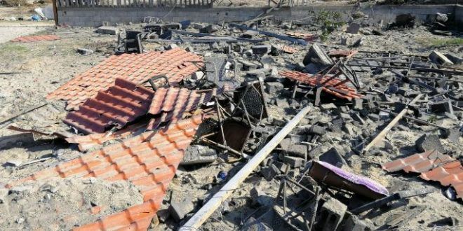 IOF kill one Palestinian & its aircraft target Hamas positions in Gaza Strip