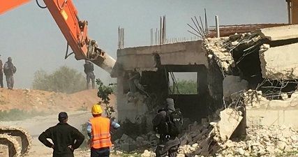 Bakery razed, workshop facing demolition in W. Bank