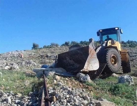 Israel continues to raze Palestinian land in Salfit