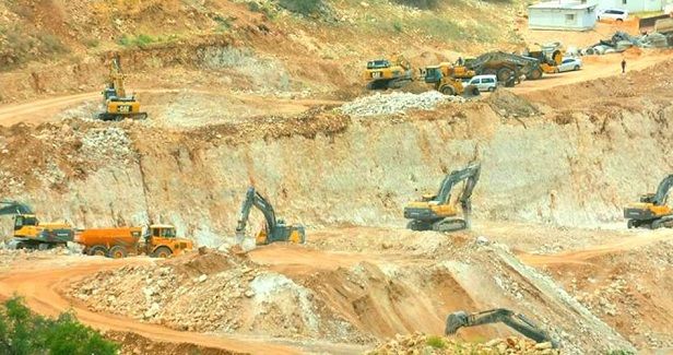 Israeli settlers bulldoze Palestinian lands in Salfit