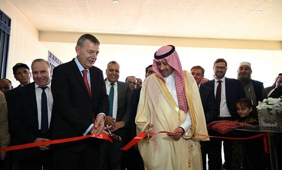 UNRWA inaugurates a Health Centre in Jordan, donation from the Saudi Fund for Development