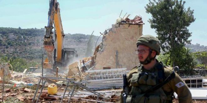 OCHA: Israel demolished or seized at least 26 Palestinian-owned structures during last 2 weeks of June