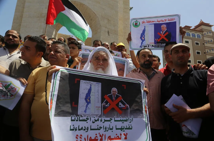 PA urges Gantz to halt annexation of West Bank