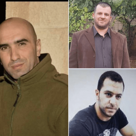 3 Palestinian prisoners continue hunger strikes against detention