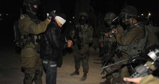 IOF rolls into Beit Furik, subjects Palestinians to questioning