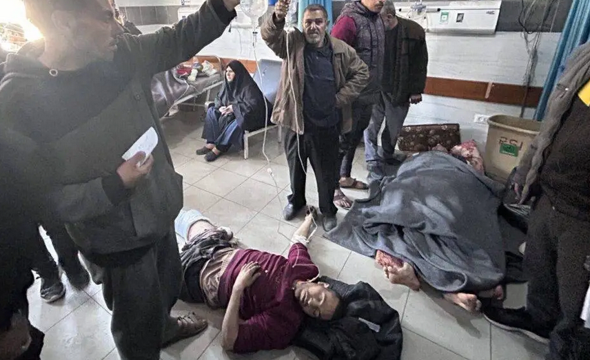 Injured survivors of Gaza aid chaos say Israeli forces shot at them