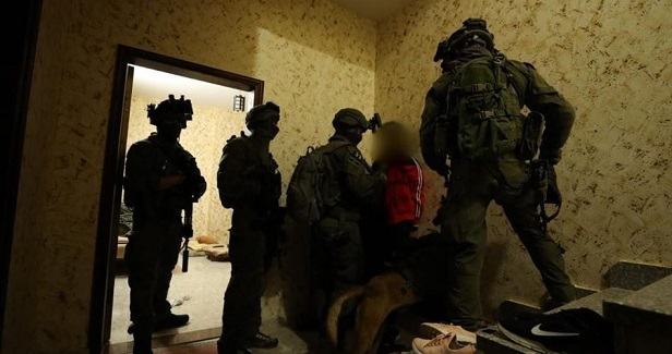 Five Palestinians arrested in West Bank. O. J'lem