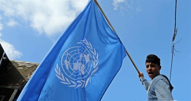 UN McGoldrick applauds humanitarian workers in Palestine