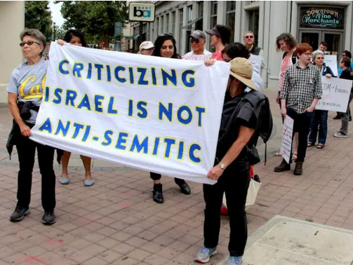 Legitimate criticism of Israel is not anti-Semitism