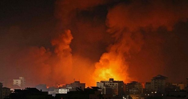 Israeli air raids target resistance site in Gaza