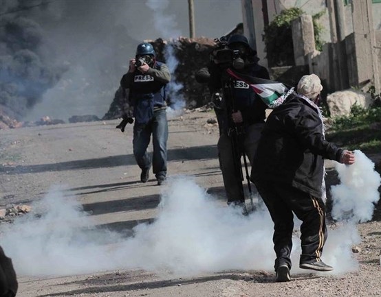 Dozens suffer tear-gas suffocation in Bilin