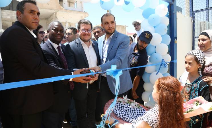 UNRWA opens new community centre, relocates Area Office in Deraa camp