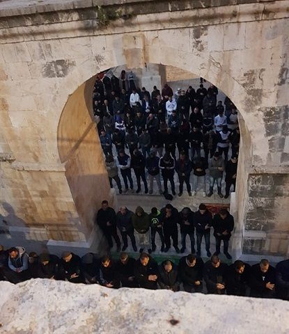 Palestinians open Al-Aqsa gate sealed since 2003