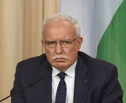 FM al-Malki: 'Two state-solution has to be immediately salvaged'