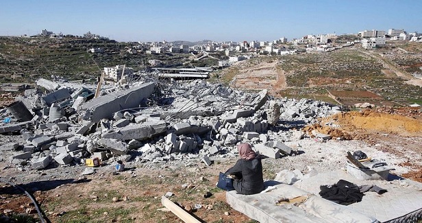 Palestinian familys only source of income demolished by Israelis