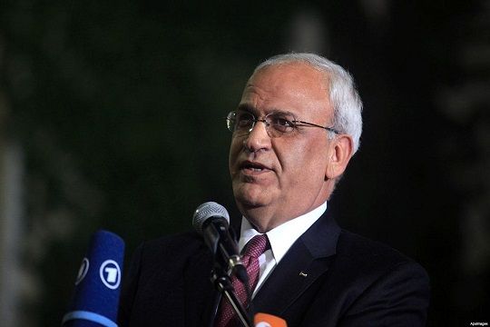 Erekat: Palestine is not for sale