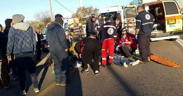 Israeli settler rams car into Palestinian youth, runs away