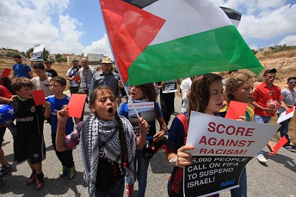 FIFA may demand Israel stop settlement games