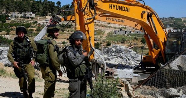 Israel razes Palestinian structures east of Salfit
