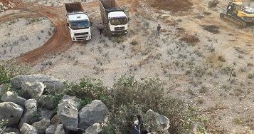 IOA to seize dozens of dunums of Palestinian land near Qalqilya