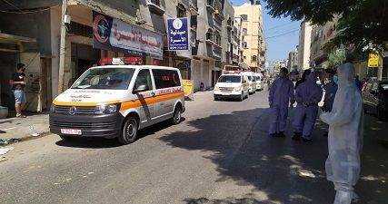 Gaza: One corona death, 719 new cases within 24 hours