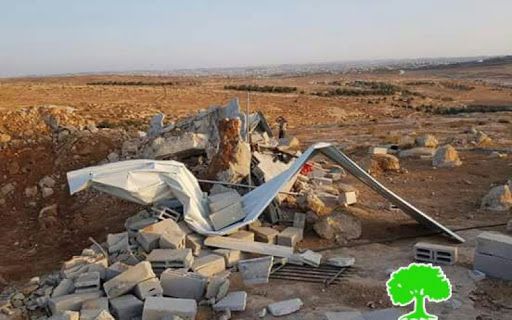 Yatta: IOF hand out orders to demolish four Palestinian homes