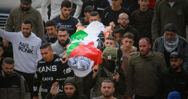 Palestinian masses attend funeral of child in Jenin