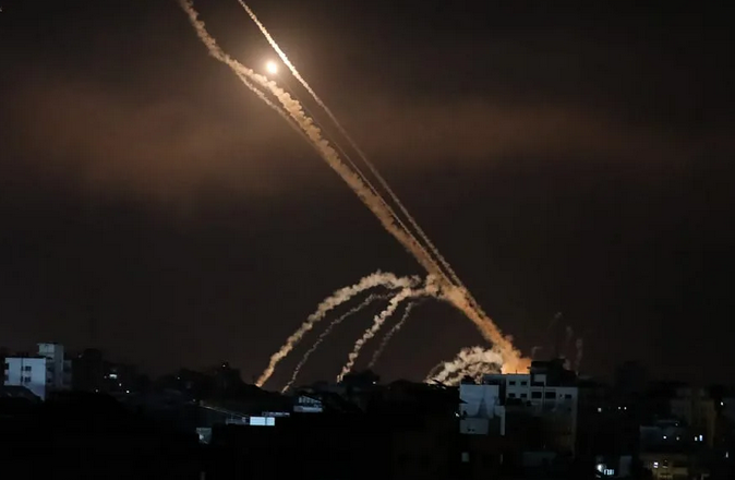 Israeli army says rocket fired from Gaza towards south
