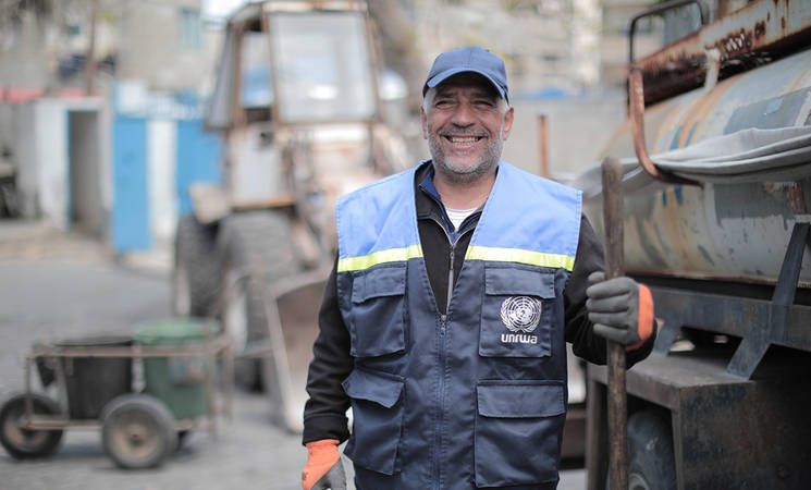 Saluting Our Unsung Heroes: UNRWA Sanitation Team in Rafah Gaza